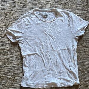 rag & bone White Short Sleeve Tee
